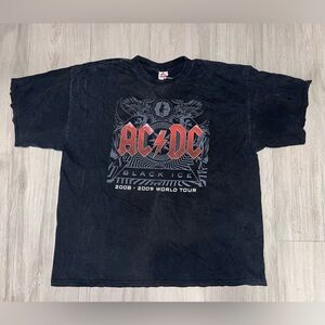 AC/DC Black Ice Tour Tee